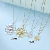 5pcs Metatron Cube Charms for Jewelry Making Pendant