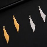 5pcs Map Pendant for Necklace Earrings Jewelry Making DIY Charms Geography