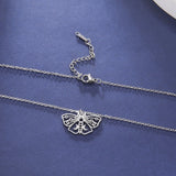 Punk Goth Death Moth Pendant for Necklace Vintage Jewelry Making