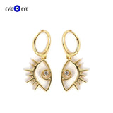 925 Silver Evil Eye Drop Earrings Dangle Jewelry ES38