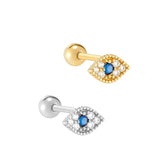 925 Silver Evil Eye Stud Earrings, Small Earrings for Women, ES14