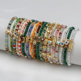 Adjustable Beads Evil Eye Charm Bracelet for Women Girls Men