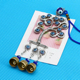 Alloy Tree of Life Evil Eye Wall Hanging Decoration BE161