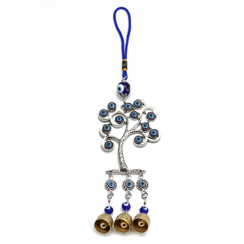 Alloy Tree of Life Evil Eye Wall Hanging Decoration BE161