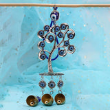 Alloy Tree of Life Evil Eye Wall Hanging Decoration BE161