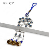 Alloy Tree of Life Evil Eye Wall Hanging Decoration BE161
