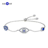 925 Silver Evil Eye Bracelet for Women Girls Fine Jewelry