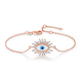 Evil Eye Charm Bracelet for Women Girls Men