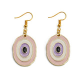 Evil Eye Drop Earrings Alloy Dangle Jewelry for Women