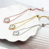 Colorful Zircon Evil Eye Bracelet for Women Girls Men