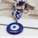 Heart Evil Eye Bead Wall Hanging Glass Pendant Home Decoration