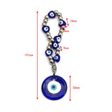 Heart Evil Eye Bead Wall Hanging Glass Pendant Home Decoration