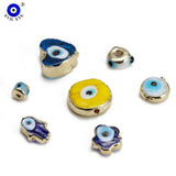 Oil Evil Eye Pendant Charm Heart Flower Fatima Hand Charm Pendant