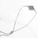 S925 Sterling Silver Evil Eye Bracelet with Zircon