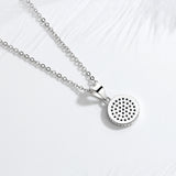 S925 Evil Eye Necklace Micro Pave Zircon Pendant