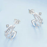 925 Sterling Silver Evil Eye Stud Earrings for Women
