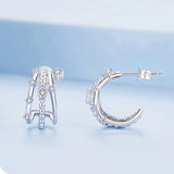 925 Sterling Silver Evil Eye Stud Earrings for Women