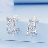 925 Sterling Silver Evil Eye Stud Earrings for Women