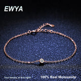 Moissanite Bracelet 925 Sterling Silver Zircon Diamond Bracelet