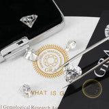 0.5-7CT D VVS1 Heart Cut Moissanite Stone Lab Grown Loose Gemstone