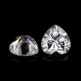 0.5-7CT D VVS1 Heart Cut Moissanite Stone Lab Grown Loose Gemstone