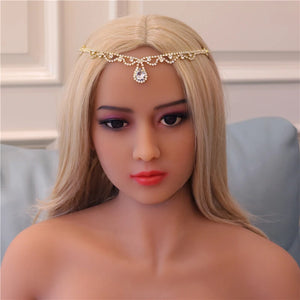 Boho Bridal Wedding Head Chain Rhinestone Hair Jewelry for Women