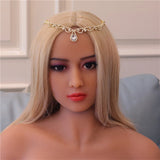 Boho Bridal Wedding Head Chain Rhinestone Hair Jewelry for Women