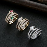 Bride Wedding Ring Set Engagement Bridal Wear Jewelry