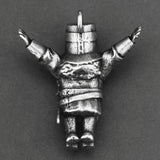 Dark Souls Solaire Stainless Steel Pendant Vintage Amulet Men Jewelry