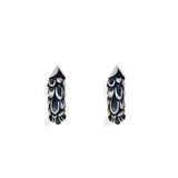 Eagle Claw 925 Silver Earrings Gothic Punk Stud Men Women Jewellery