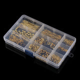 Earring Making Kit Hooks Caps Jump Rings Pins Wires Clasps DIY Jewelry Findings