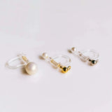 Adjustable Clear Transparent Ear Clip No Hole Earring Base Clips 6pcs