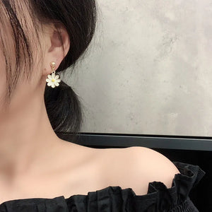 Flower Ear Clips - Non-Pierced Earrings for Women