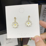 Flower Ear Clips - Non-Pierced Earrings for Women