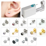 Disposable Ear Piercing Gun Kit Safety Earring Piercer Studs Nose Ring Machine