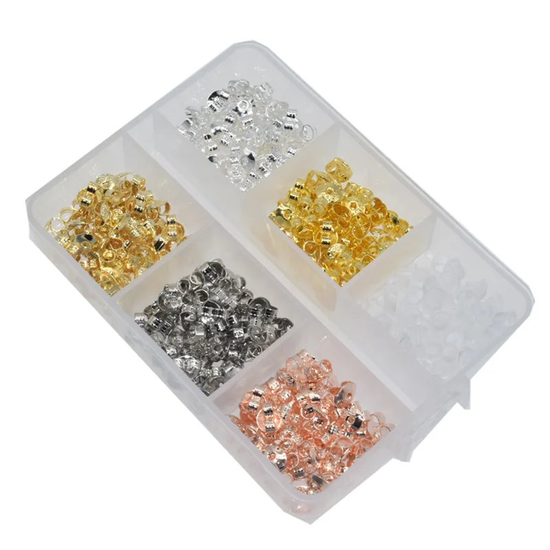 925 Silver Plated Earring Back Stoppers with Box