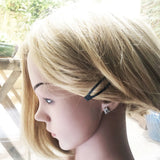 Ear Stud Earrings Marcasite Star 925 Sterling Silver Bohemia Boutique Queen Gift