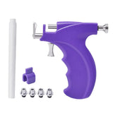 Ear Piercing Gun Set Self Earring Tool Kit