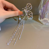 Exaggerated Butterfly Ear Clip Earrings for Women