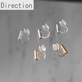 Silicone Ear Clip Converter for Pierced-Look Earrings