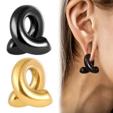 Earblity 2PCS Ear Hanger Weights Stainless Steel Ear Tunnels Gauges