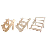 Wood Jewelry Organizer Stand for Countertop