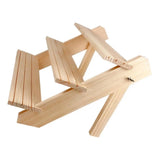 Wood Jewelry Organizer Stand for Countertop
