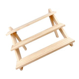 Wood Jewelry Organizer Stand for Countertop