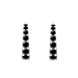 Stone Hoop Earrings for Women Gothic Accessories