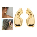 Earlobe Ear Cuff Clip On Earrings Punk Style