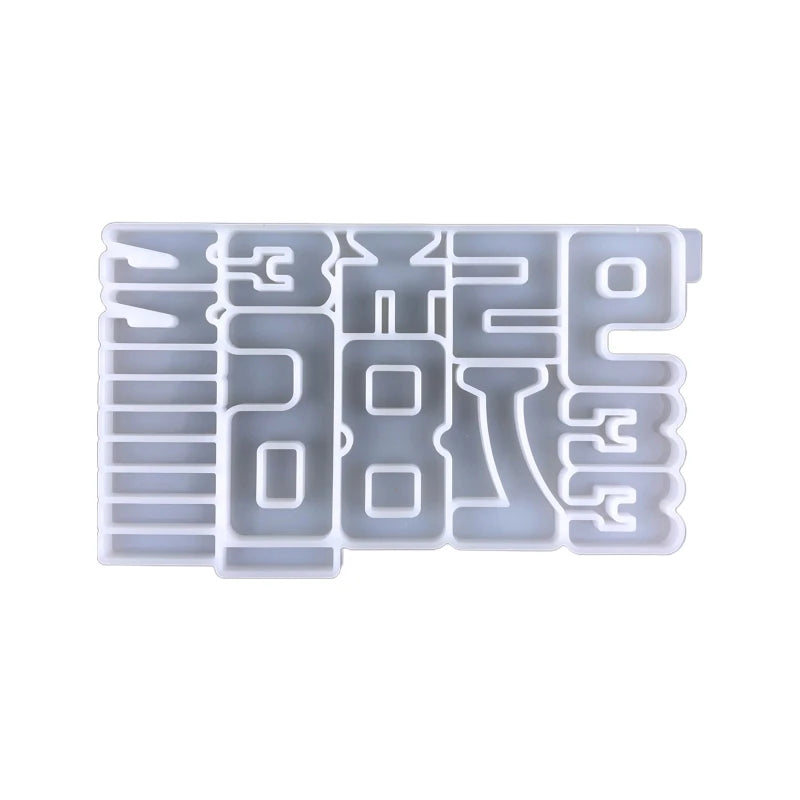 Crystal Epoxy Resin Mold Silicone Mould DIY Crafts Tool