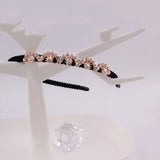 Rhinestone Flower Hairbands for Girls Bridal Party Hair Accessories