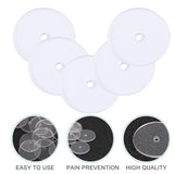 Earring Backs Pads Clear Disc Heavy Safety Stopper Support Pad