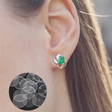 Earring Backs Pads Clear Disc Heavy Safety Stopper Support Pad